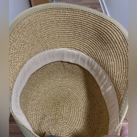 NWT Vince Camuto  Gold Rush Framer Hat - Picture 2 of 4